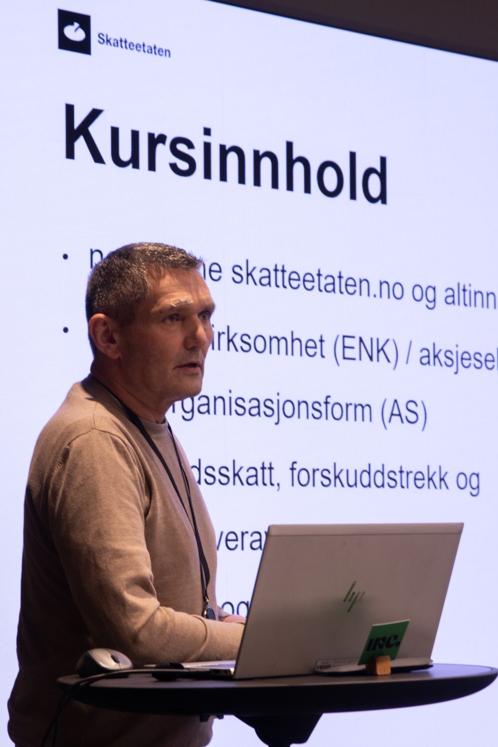 Skatteetatens kursinnhold